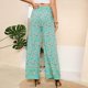 thumbnail image 5 of Pantalones anchos de pierna ancha para mujer, 5 of 5
