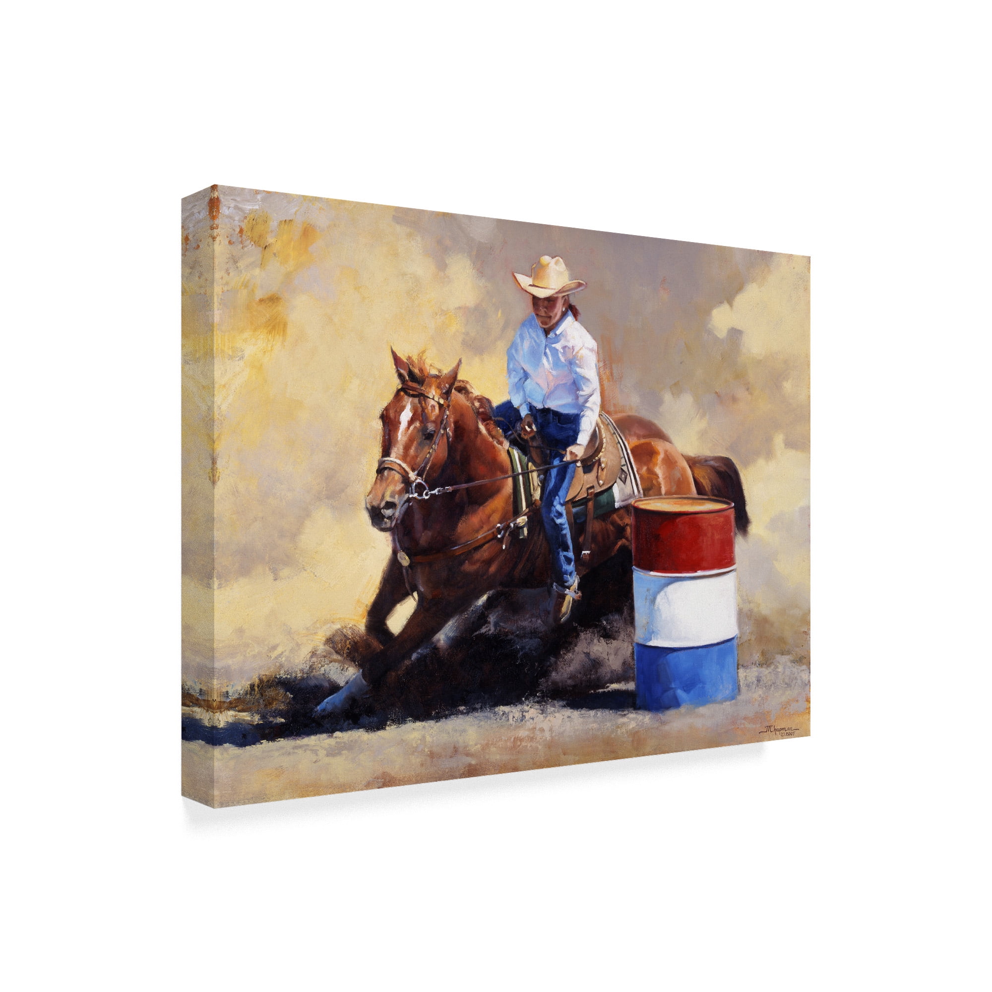Trademark Fine Art 'You Go Girl' Canvas Art by Julie T. Chapman