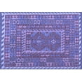thumbnail image 1 of Ahgly Company Indoor Rectangle Oriental Blue Traditional Area Rugs, 7' x 9', 1 of 4