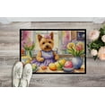 thumbnail image 2 of Decorating Easter Yorkshire Terrier Doormat, 2 of 5