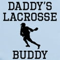 thumbnail image 2 of CafePress - Daddys Lacrosse Buddy Body Suit - Long Sleeve Cotton Baby Bodysuit, 2 of 4