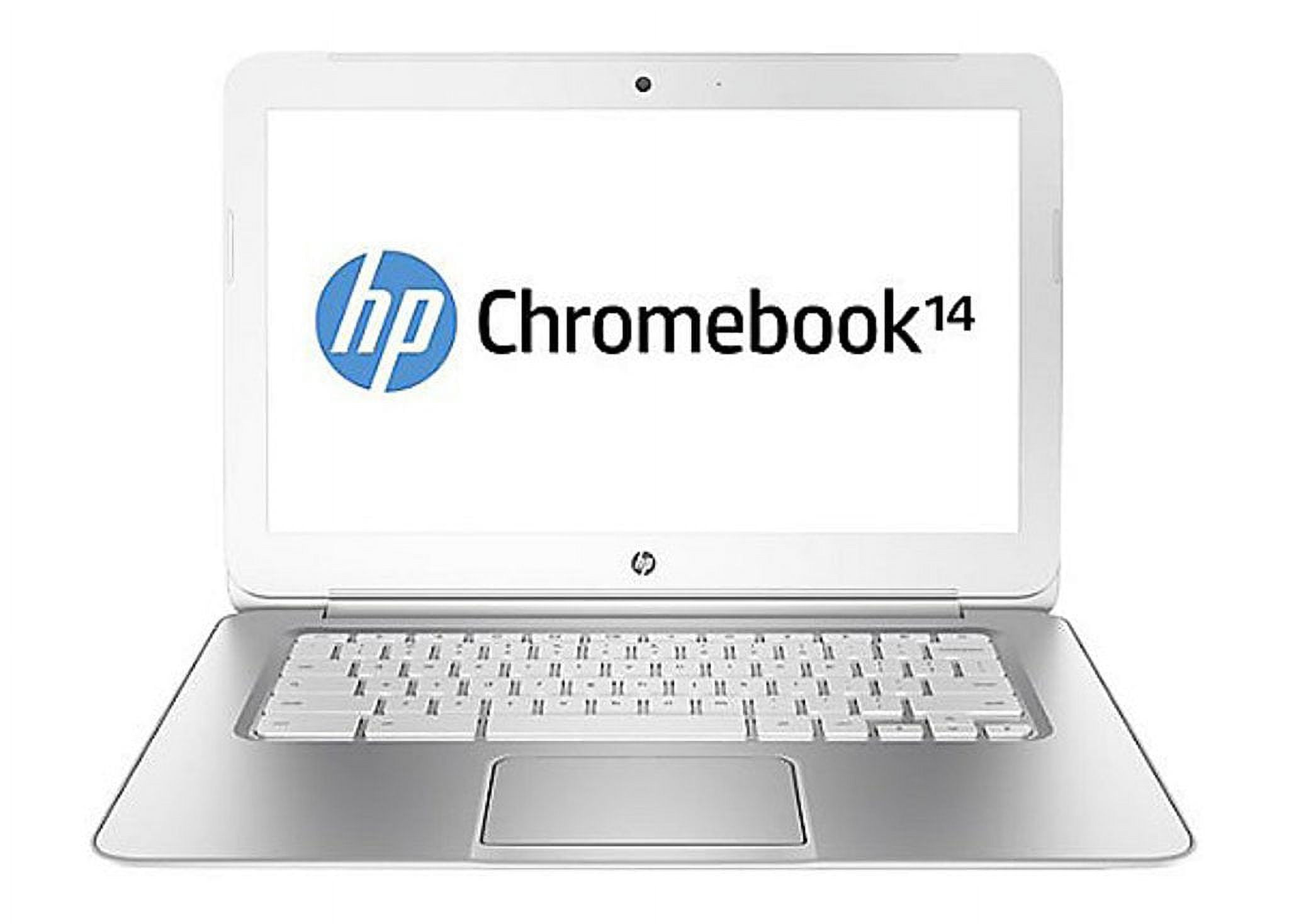 Pre-Owned Used HP 14 - SMB Chromebook 14" 2955U 1.40 GHz 4GB RAM 16GB HDD Netbook (White)