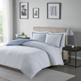 thumbnail image 4 of Home Essence Braydon Reversible Stripe Duvet Cover Mini Set, 4 of 13