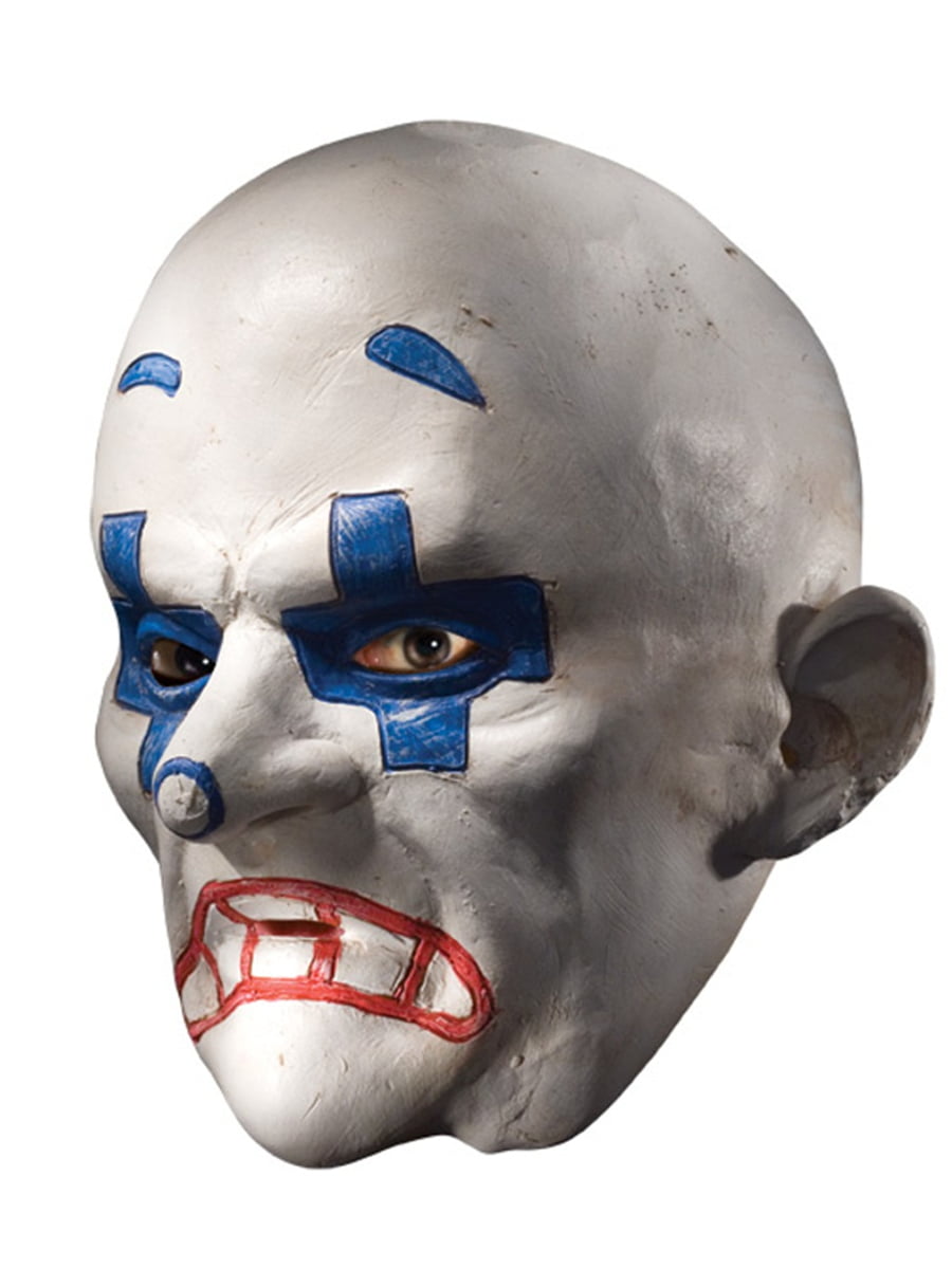 Batman Joker Clown Bank Robber Masks The Dark Knight Scale Mask Costumes Resin 