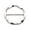 Silver Ring, variant on SeekLGT Shirt Ties Clips for Women Scarf Ring Metal T Shirt Clips for Women Tops Silk Scarf Buckle Round Circle Clothes Corner Knotted Button Cinch Clips Sarong Buckle Decor, 1 pc