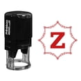 thumbnail image 1 of Printtoo Self Inking Rubber Stamp Octagon Celtic Swirl Frame Alphabet Z Monogram Initial R-40 Office Stationary, 1 of 4