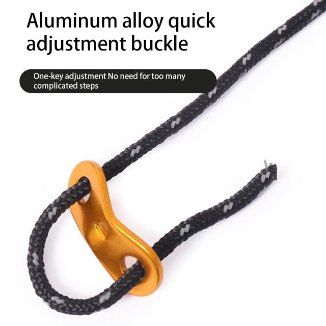 Climbing Rope High-strength Workmanship Alloy Buckle Hiking Sling Cord String Survival Accessories Paracord Cable Safety Ropes Light Green
