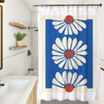 thumbnail image 1 of Shower Curtain Bathroom Shade Hand-painted Shower Curtain 1.5M * 2.0M, 1 of 6