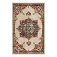 thumbnail image 2 of Unique Loom Utopia Collection Area Rug - Helios (5' x 8' Rectangle Cream/Blue), 2 of 6