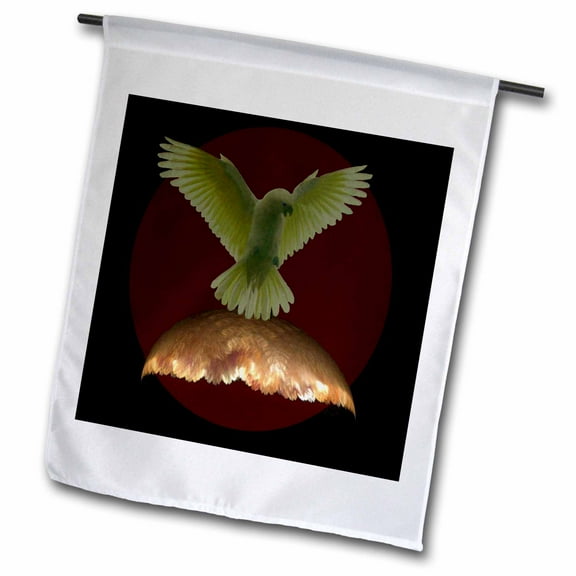 3dRose, Heavenly Peace, 18 x 27 inch Garden Flag