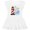 AA-White, variant on Inktastic Be the Light in the Storm Lighthouse Girls Toddler Dress