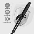 thumbnail image 5 of 1 1/4 Inch Curling Iron with clamp Hair Curler Ceramic Coating 7 Inch Long Barrel Adjustable Temp LED Display for Long Hair MCH Instant Heat up to 450°F Professional Curling Wand Dual Voltage, 5 of 7