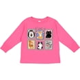 thumbnail image 3 of Inktastic Woodland Animals Girls Long Sleeve Toddler T-Shirt, 3 of 5
