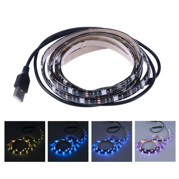 OUNONA  LED Battery Strip Light Rechargeable Waterproof Rope Lights