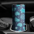thumbnail image 3 of Starfish Travel Coffee Mug with Lid Straw Vacuum Insulated Cup 20oz Tumbler for Spring Summer, 3 of 7