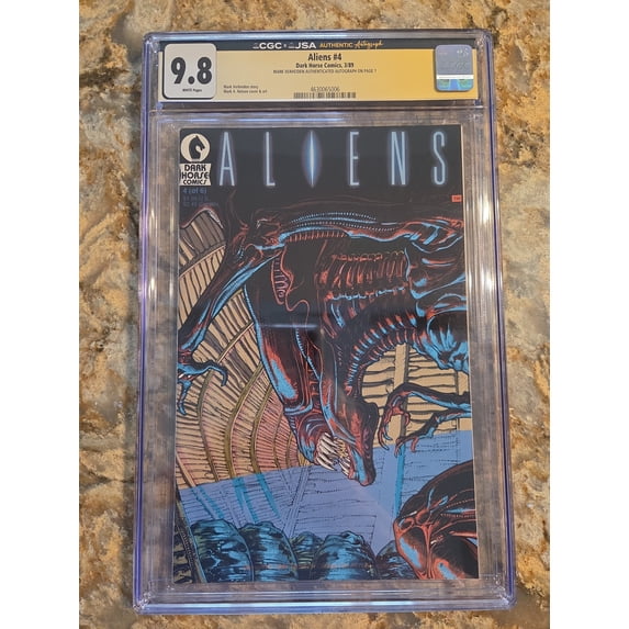 Aliens #4 - CGC 9.8 Comic Book