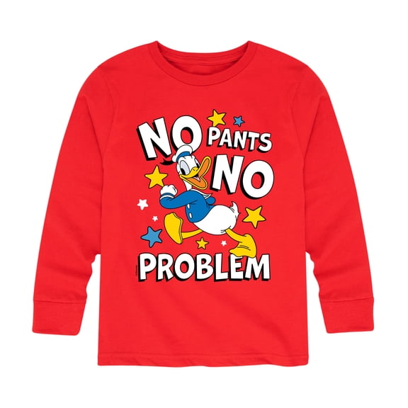 Disney - No Pants No Problem Long Sleeve Graphic T-Shirt