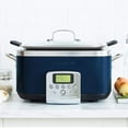 thumbnail image 3 of GreenPan Elite 6-Quart Slow Cooker | Oxford Blue, 3 of 10