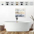 thumbnail image 2 of Vanity Art 68" Acrylic Freestanding Soaking Bathtub, 2 of 8