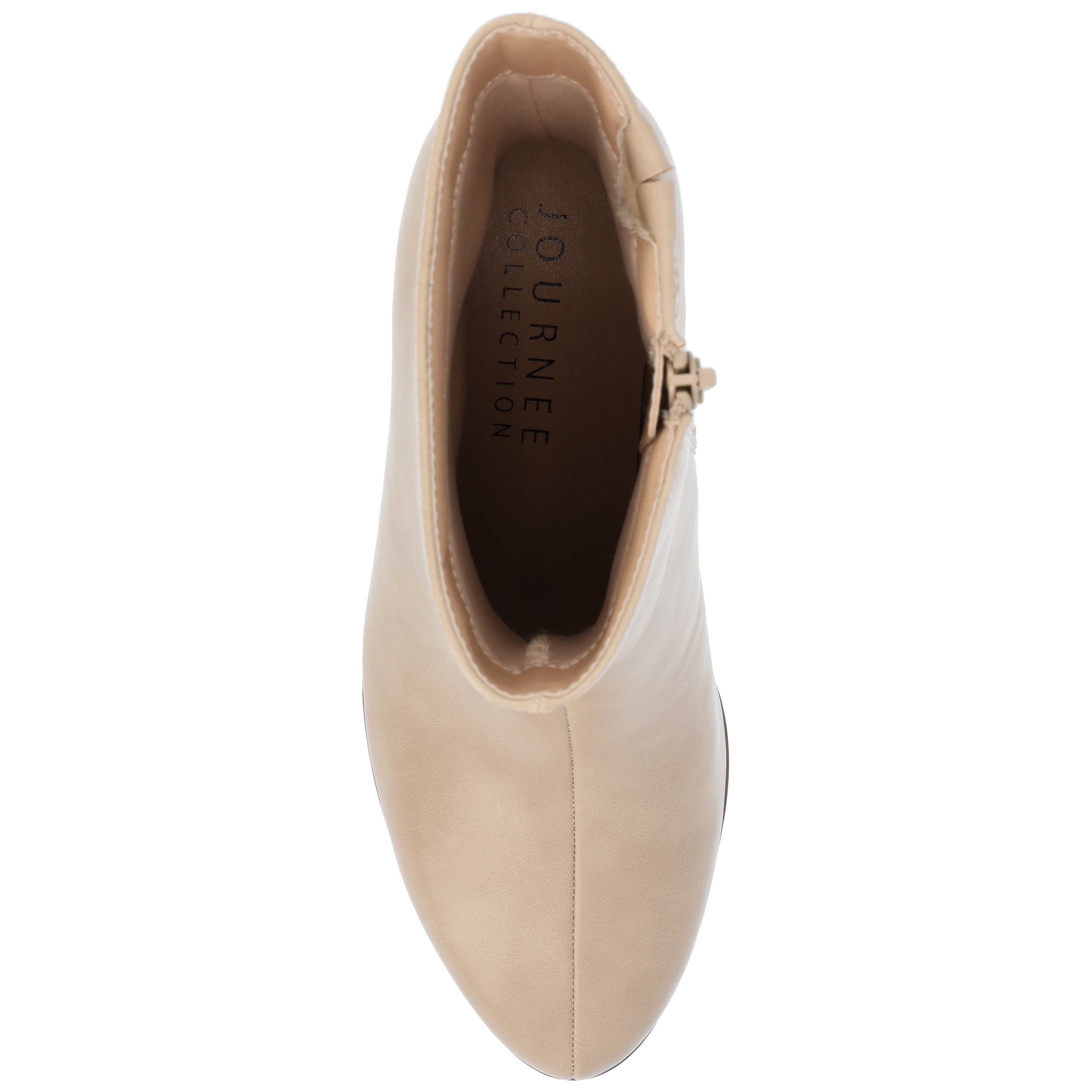 Journee Womens Romer Platform Almond Toe Booties, Widths Available