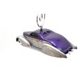 thumbnail image 2 of Christmas Ornament for1937 Lincoln Zephyr Swoop Coupe Gray Purple, 2 of 3