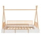 thumbnail image 4 of Cama Tipi Montessori Con Barandales De Madera Individual, 4 of 5