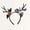 D, variant on Women's Gothic Halloween Antler Headband, Skeleton Hairband with Ribbon and Lace Details, Perfect for Costume Contests, Horror Parties and Festivals
