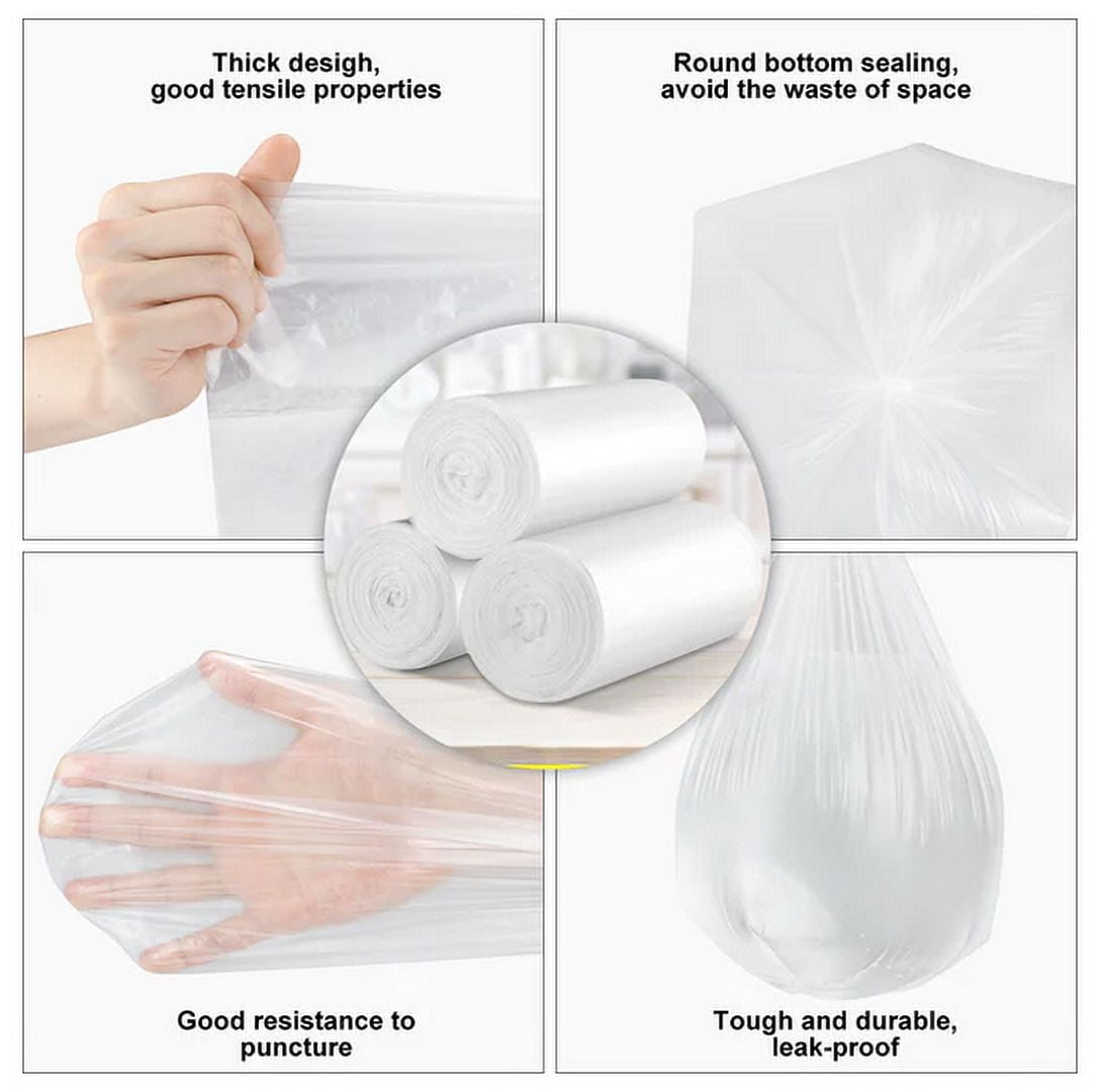 12-16 Gallon Trash Can Liners, 100 Count – Medium-Large Garbage Bags for  Bedrooms, Offices, Bathrooms, and Laundry - 17 Micron Trash Bags with Star  Seal - Yahoo Shopping