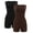 2 packs:Black-brown, variant on MANIFIQUE 3 Packs Strapless Shortie Bodysuit for Women Tummy Control Shapewear Seamless Body Shaper with Removable Straps