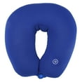 thumbnail image 3 of Oreiller Appui-Tête de Vol, Oreiller de Cou d'Avion Réduit la Douleur Bleu en Forme de U Soulage la Fatigue Message Vibrant pour Bureau, 3 of 7