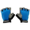 thumbnail image 4 of GEARONIC TM Cycling half Finger Mountain Bicycle Men Women Gel Pad Anti-slip Breathable Outdoor Sports Shock-absorbing Riding Biking Cycle Gloves - Blue M, 4 of 7