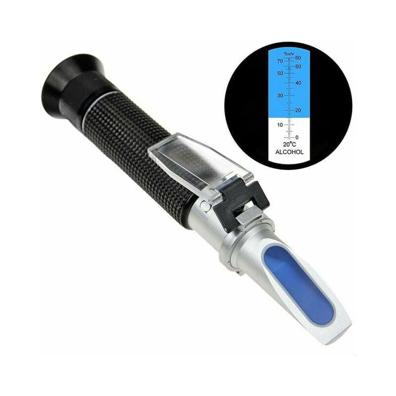 Alcohol Refractometer for Measuring Spirit Alcohol Volume Percentage ...