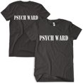 thumbnail image 2 of Fox Outdoor Products Psych Ward White Imprint Two-Sided Imprinted T-Shirt, Black, XX-Large, 2 of 2