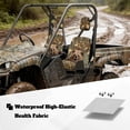 thumbnail image 3 of KUIFORTI Bear UTV seat covers Comfortable Full Protection Seat Cover for UTV Compatible with Rhino 700 660 450 2004-2021 Fits with Rhino Bucket Seat Cover with Headrest Covers, 3 of 6