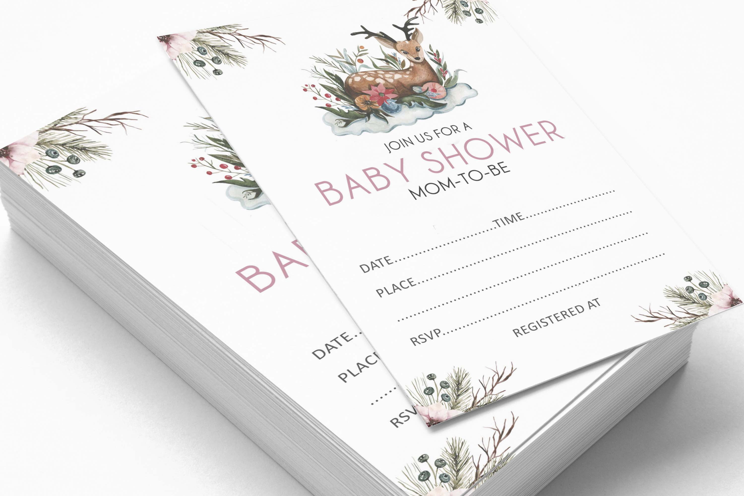 Inkdotpot Set Of 30Jungle Animals Baby Shower Invitations-Diaper Raffle Tickets And Baby Shower Book Request Cards Gender Neutral Invites Its A Boy Its A Girl