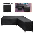 thumbnail image 2 of Cateissary Funda para muebles en forma de V, protector solar portátil para el hogar, jardín, patio trasero, sofá, banco, Protector de sofá, Jardín y Patio 286x286x82cm, 2 of 5