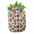 thumbnail image 3 of Space Grow Bags 5-Pack, Cartoon with Spaceships, Heavyduty Fabric Pots with Handles for Plants, 2 Sizes, Multicolor, by Ambesonne, 3 of 3