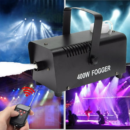 Effects Lighting Controllers (Fog Smoke Machine- 400W 0.5L Led Wireless Smoke Machine Dj Disco Laser Light Club Christmas Wedding Party Pub Stage Effect with Remote)