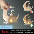 thumbnail image 3 of Adorno de escritorio de Ramadan Moon Castle de escritorio, 3 of 8