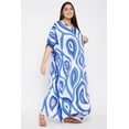 thumbnail image 4 of Oussum Women Plus Size Kaftans Polyester Long Maxi Caftan Gown Evening Casual Dress Online, 4 of 8