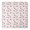 Pink Christmas Tree-1, variant on Red and Black Christmas Love Pattern Square Fitted Tablecloth with Elastic Edge,Square Table Cover,Washable Elastic Table Cover for Home Kitchen Party Decor 34"x34"