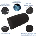 thumbnail image 3 of 1Pc Foot Rest for Under Desk at Work-Ergonomic Design Foot Stool for Fatigue with Memory Foam,Non Slip Bead,Washable, 3 of 8
