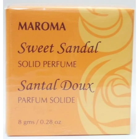 Solid Perfume - Sweet Sandal Maroma 0.28 oz Solid (Best Sandal Perfumes In India)