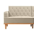 thumbnail image 5 of Mr. Kate Stella Vintage Convertible Sofa Bed Futon, Tan Linen, 5 of 26