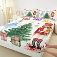 thumbnail image 3 of Homewish Retro Christmas Nutcracker Bed Sheets,Cute Ballet Girls King Sheets,Chic Xmas Tree Sheet Set For Girls Kids,Ultra Soft Home Decor,4-Piece, 3 of 7