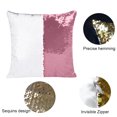 thumbnail image 3 of Funda de almohada con lentejuelas dobles, funda de almohada brillante., 3 of 5