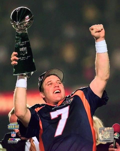 john elway super bowl jersey
