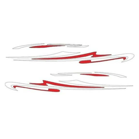 Personalizes Campers Side Body Stripes Sticker Easy to Apply Vinyls Decal Stickers Decorative for Trailer Motorhomes