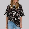 thumbnail image 2 of Blouses for Women Fashion 2025 Plus Size Graphic Tees Vintage 90S Women Fashion Tops Trendy Try Before You Buy Womens Clothing, 2 of 6