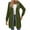 Hooded Jackets-Army Green, variant on Gamivast Long Sweatshirts for Women Hooded Full Zip Cuffed Sleeve Jackets with Pockets Loose Casual Drawstring Solid Winter Outerwear Fall Fashion Outfits 2025